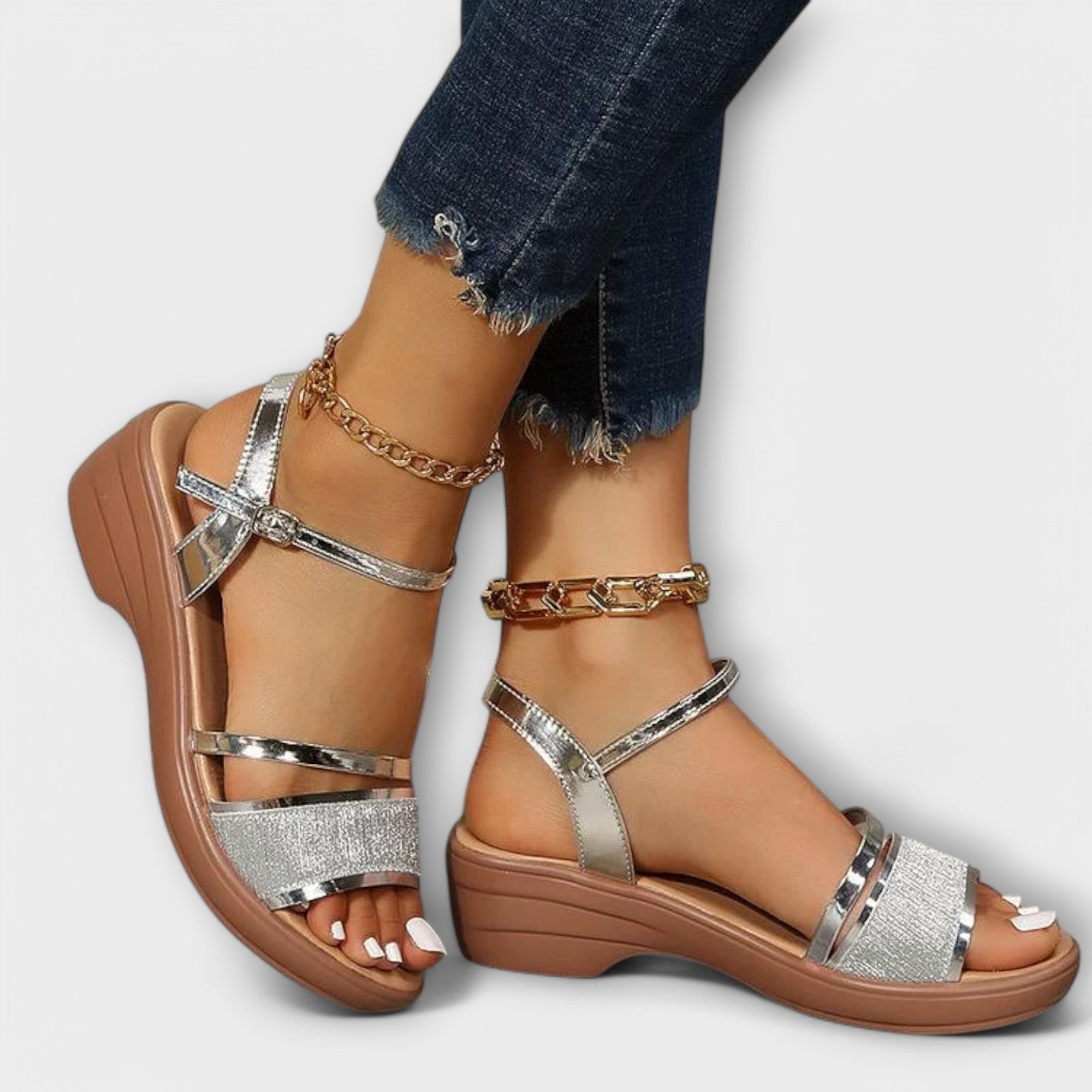 Elmea – Orthopädische Sandalen mit femininer Silhouette