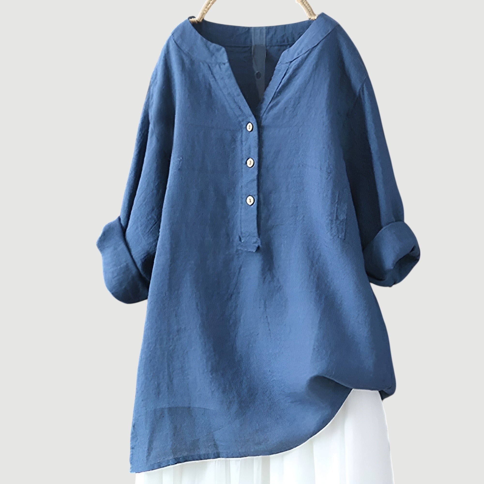 Clariel – Legere V-Ausschnitt Bluse