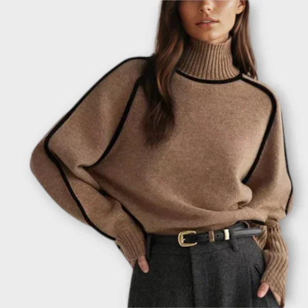 Emilie – Weicher Strickpullover mit Rollkragen Emma Fioretti