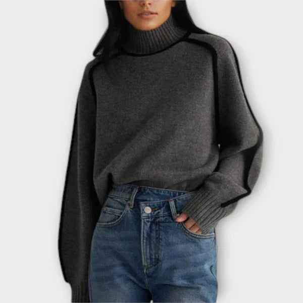 Emilie – Weicher Strickpullover mit Rollkragen Emma Fioretti
