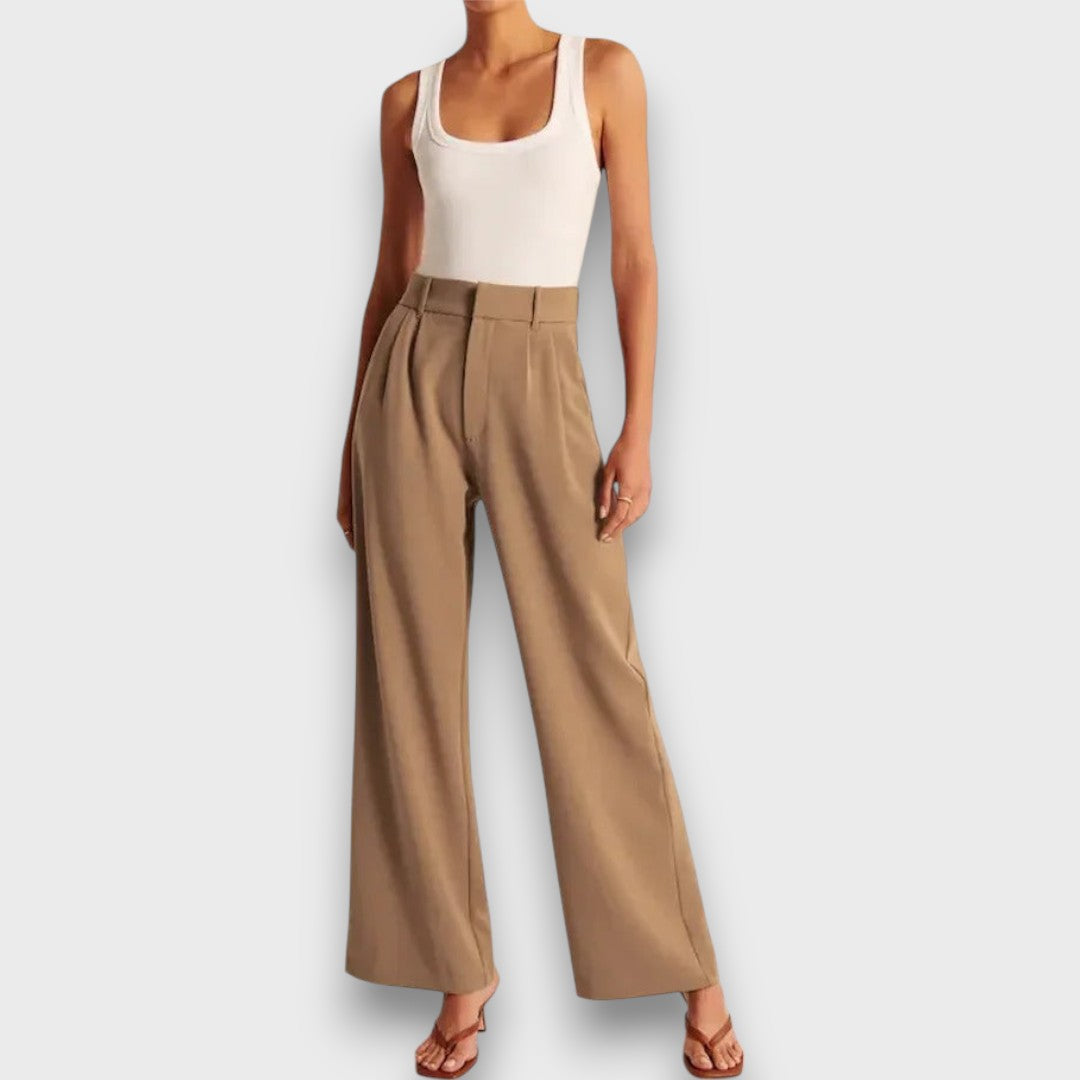 Alva – Weite Hose mit hoher Taille