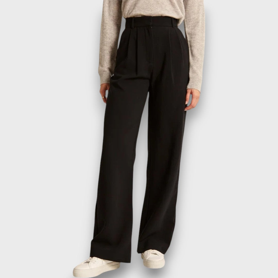 Alva – Weite Hose mit hoher Taille