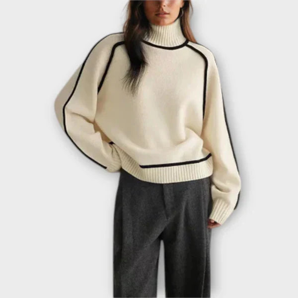 Emilie – Weicher Strickpullover mit Rollkragen Emma Fioretti