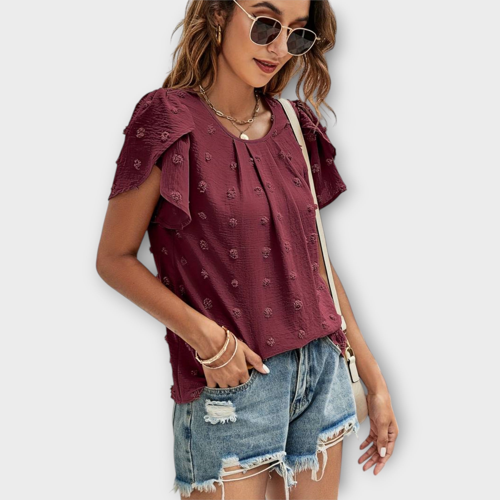Florine – Die perfekte Polka-Dot-Bluse Emma Fioretti