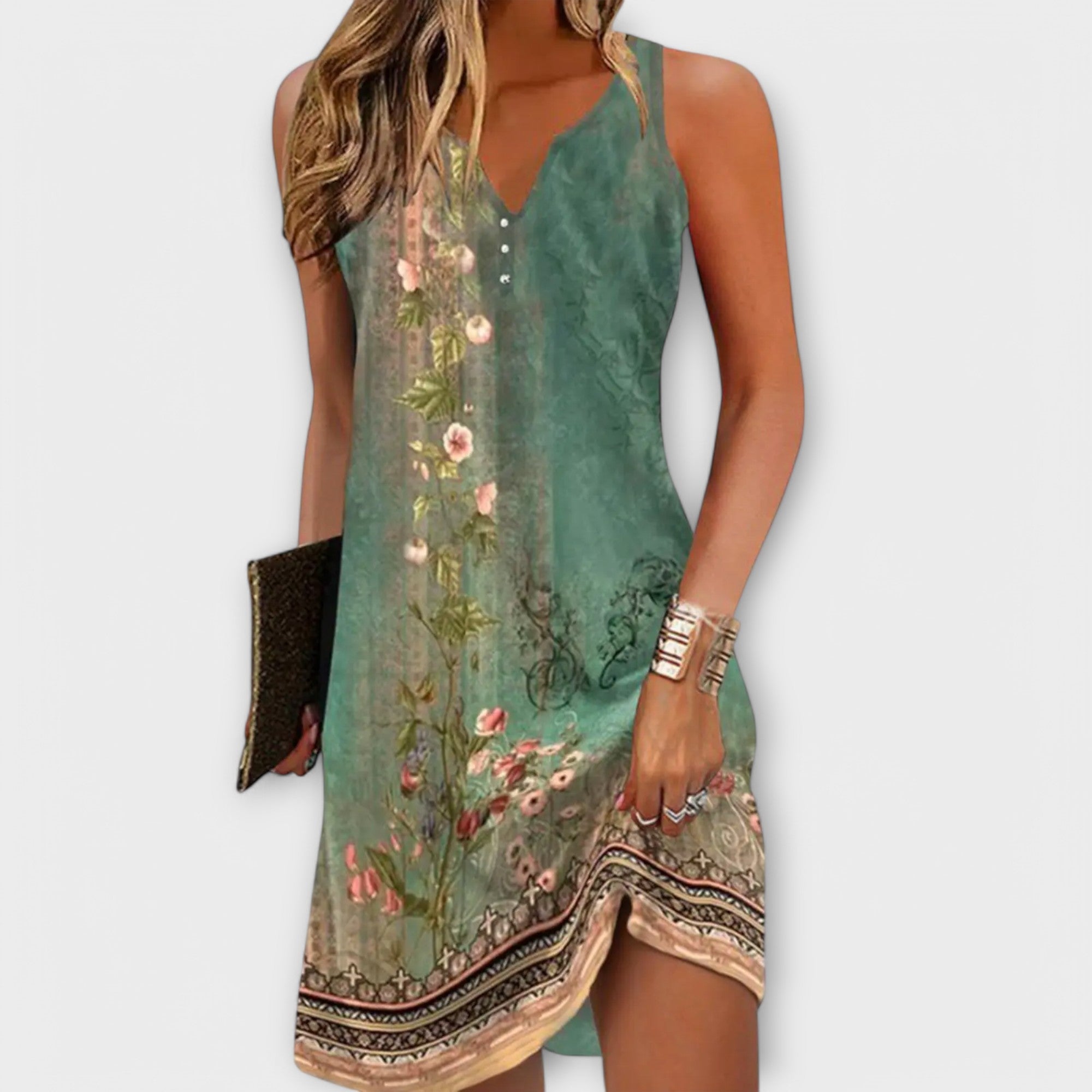 Alaira – Lockeres Kleid mit Ethno-Flair