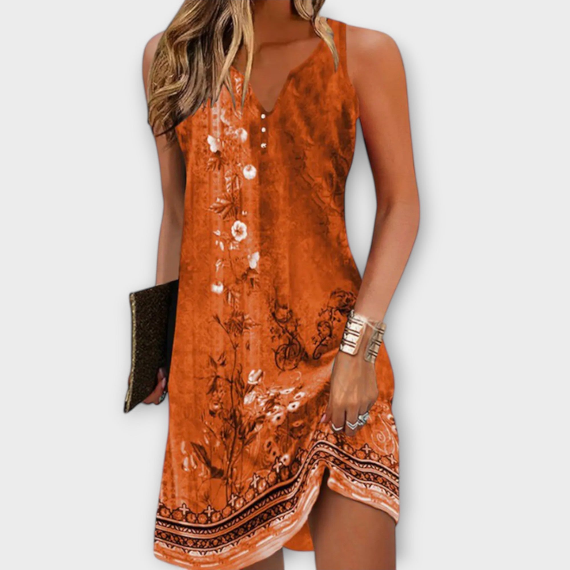 Alaira – Lockeres Kleid mit Ethno-Flair