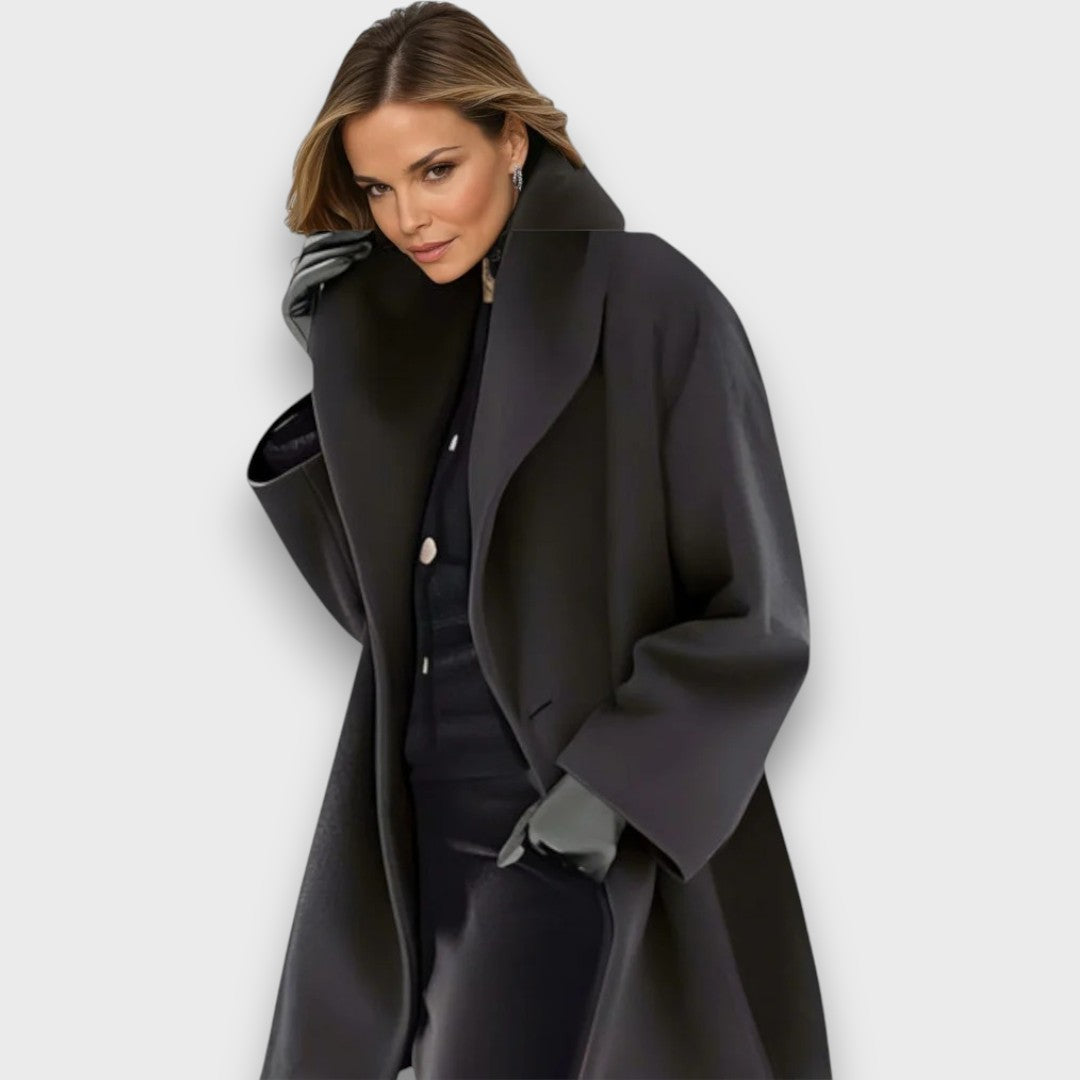 Lerisse – Oversize-Mantel mit weiter Silhouette
