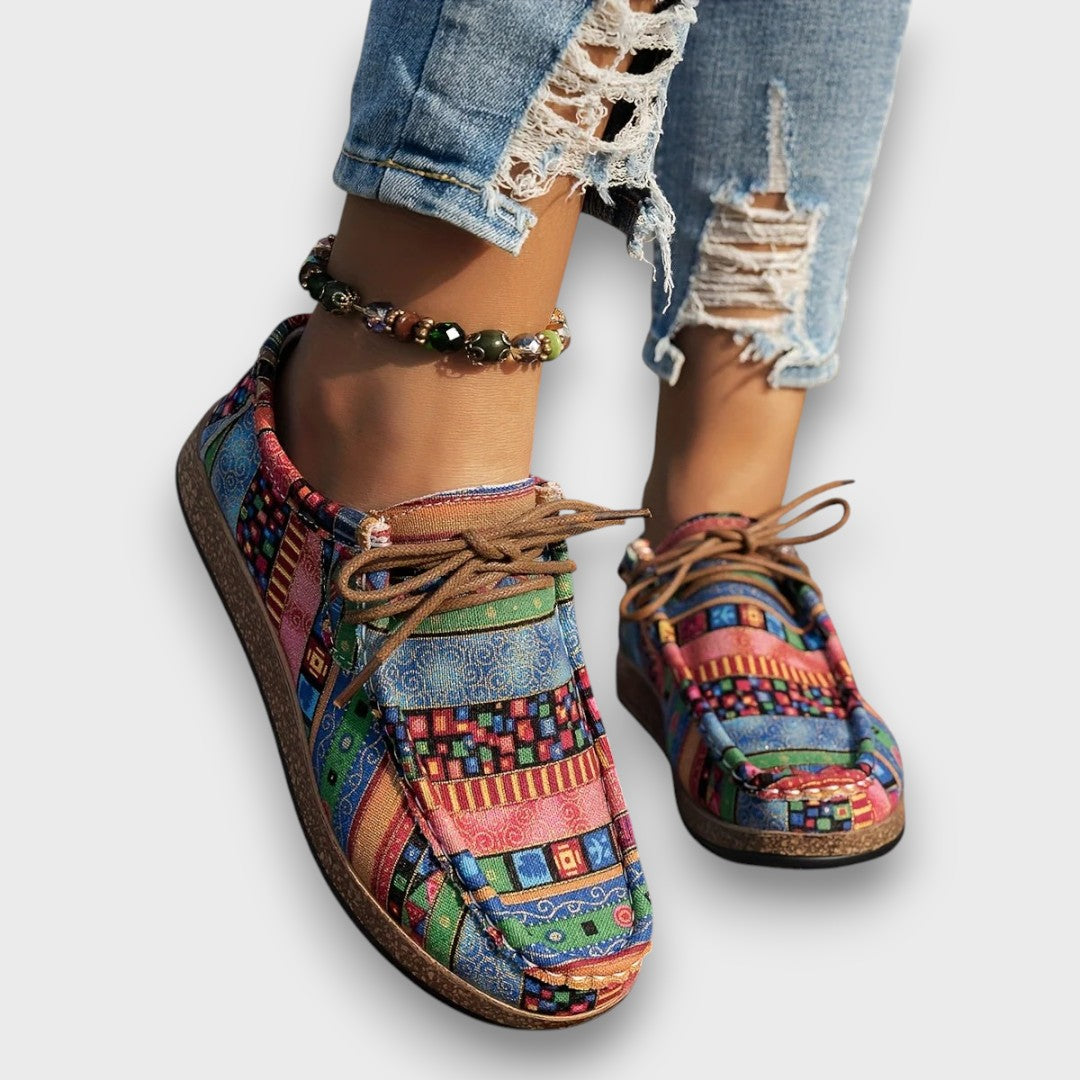 Fioren – Gemusterte Freizeitschuhe