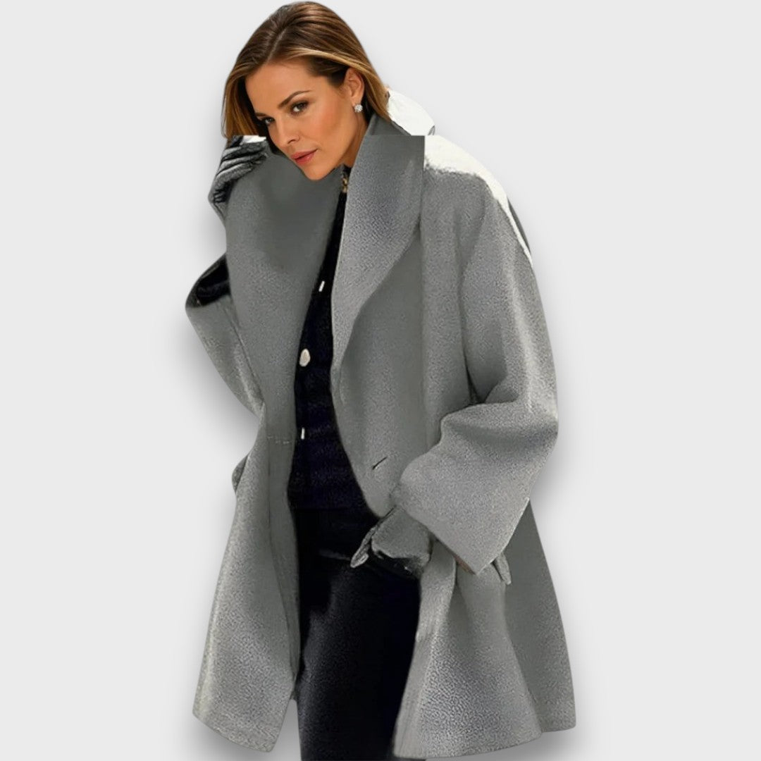 Lerisse – Oversize-Mantel mit weiter Silhouette