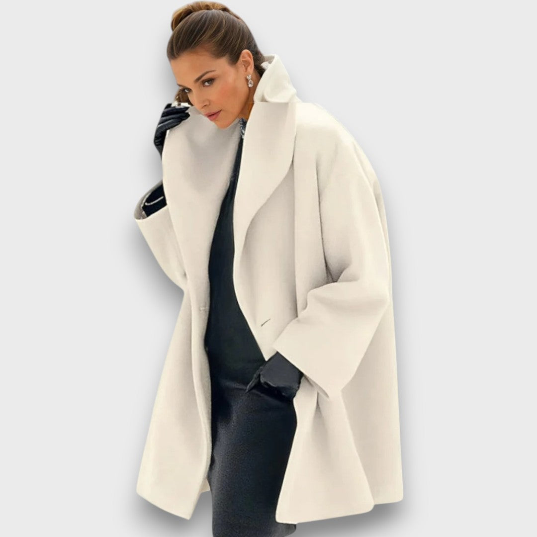 Lerisse – Oversize-Mantel mit weiter Silhouette
