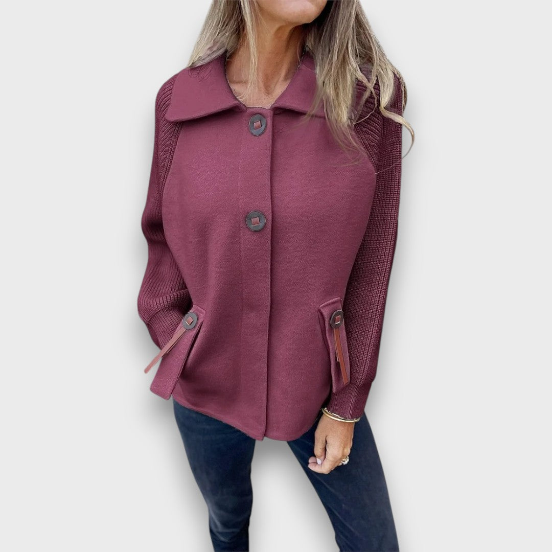 Lunaris – Jacke mit Kontrastärmeln
