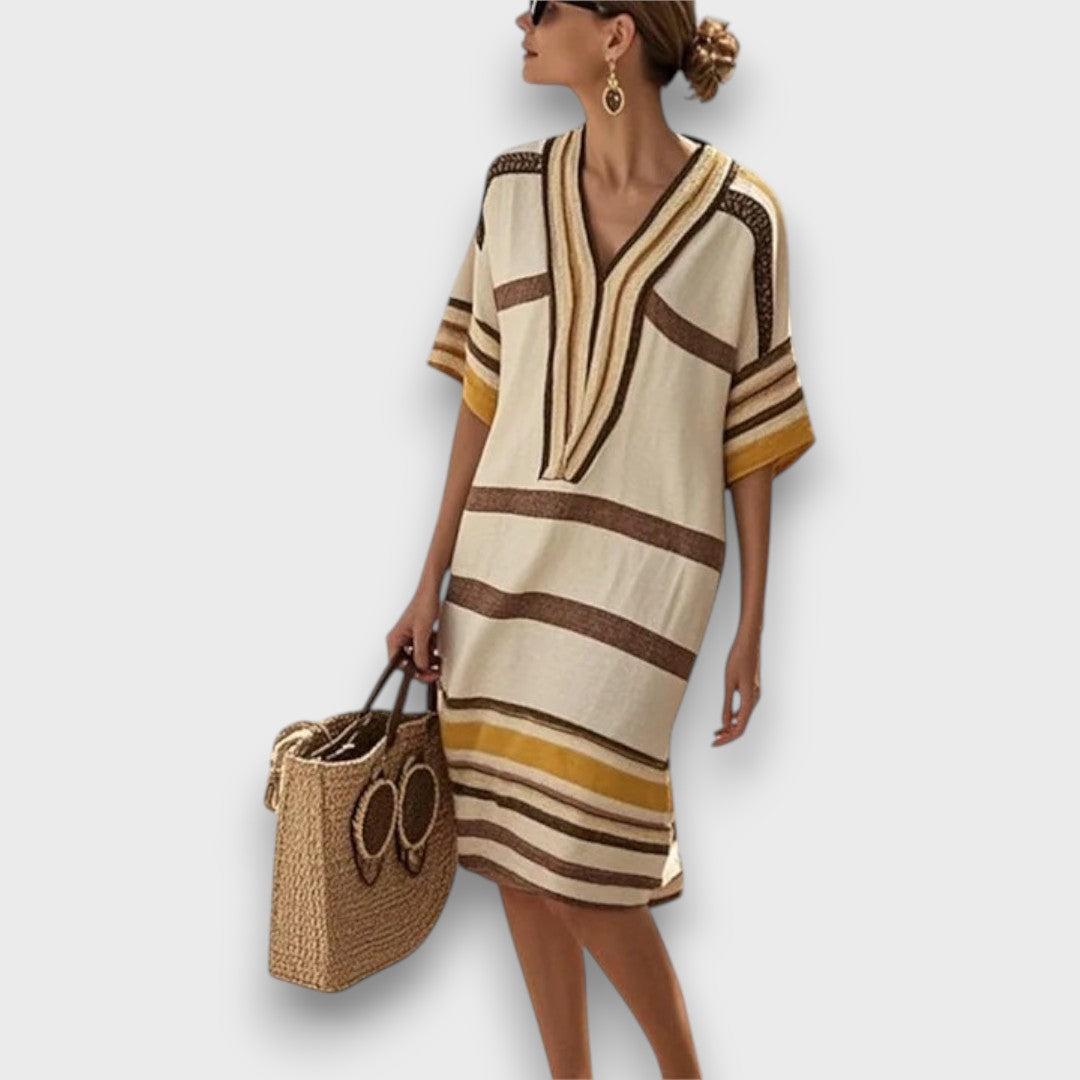 Sorelia – Strandkleid mit Streifen