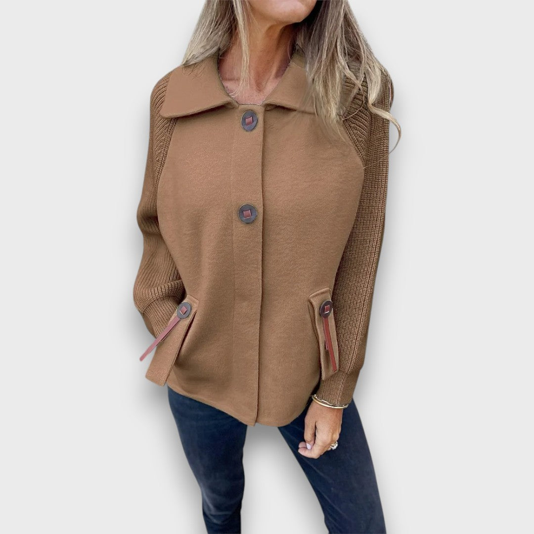 Lunaris – Jacke mit Kontrastärmeln