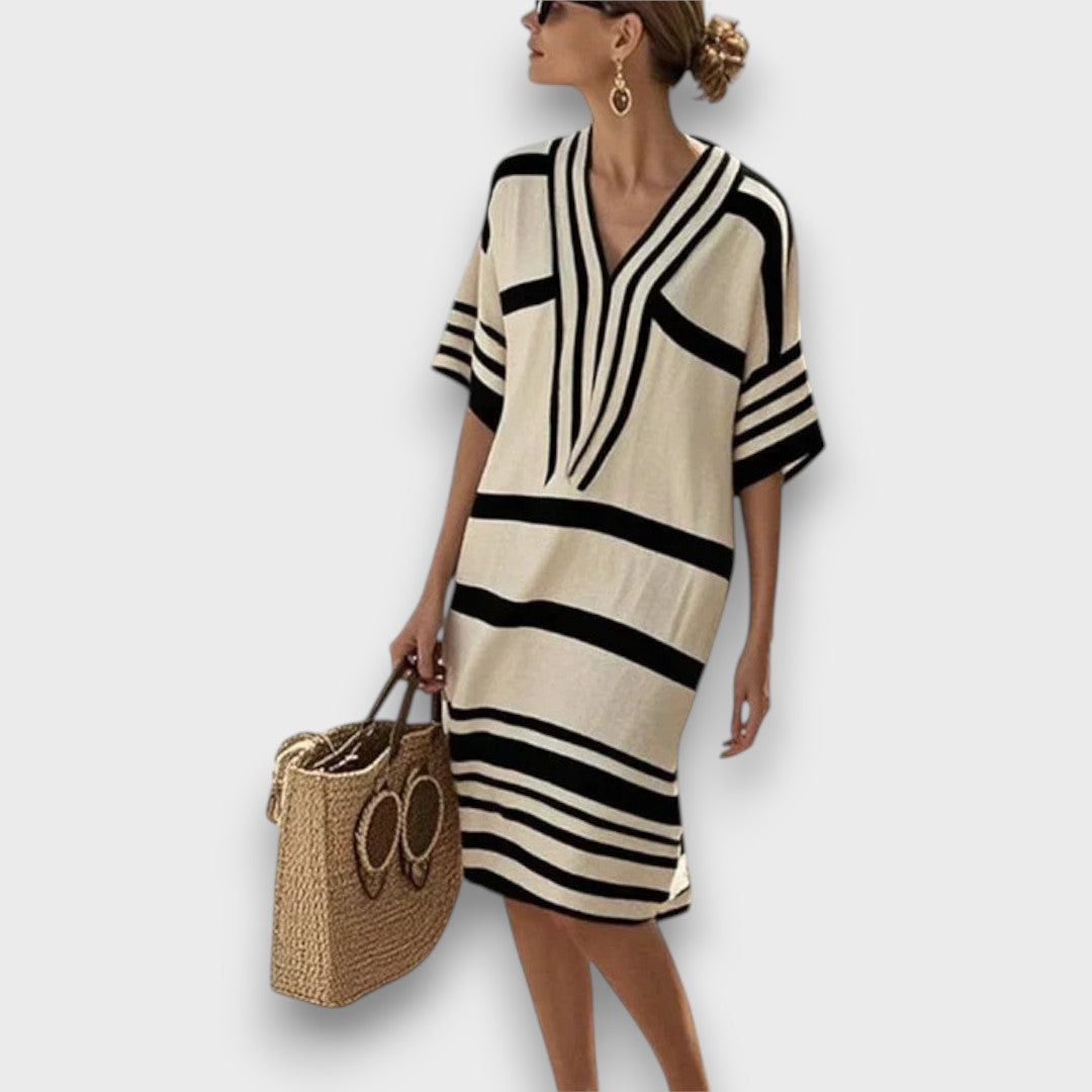 Sorelia – Strandkleid mit Streifen