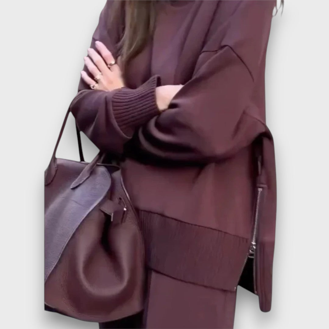 Sariel – Lounge-Set mit hohem Kragen