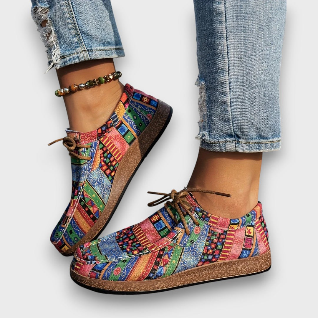 Fioren – Gemusterte Freizeitschuhe