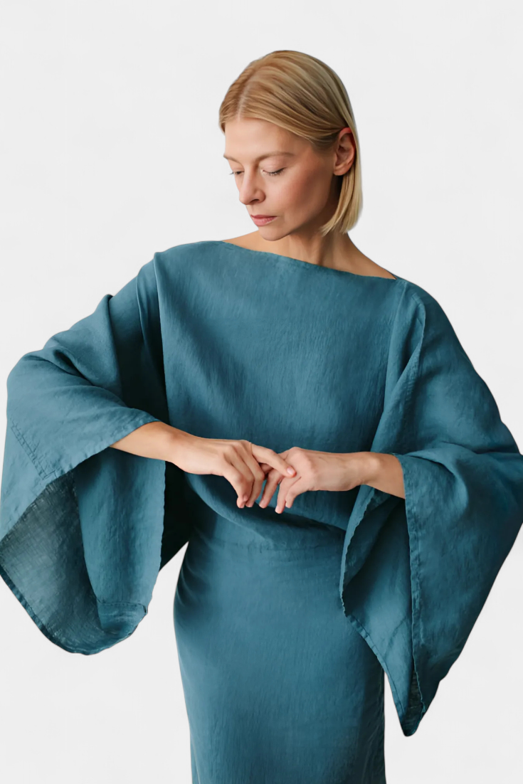 Amelisse – Kimono-Kleid in zeitloser Eleganz