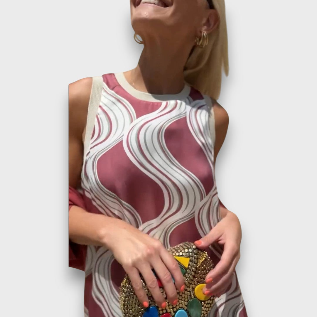 Caliera – Maxikleid mit Cardigan