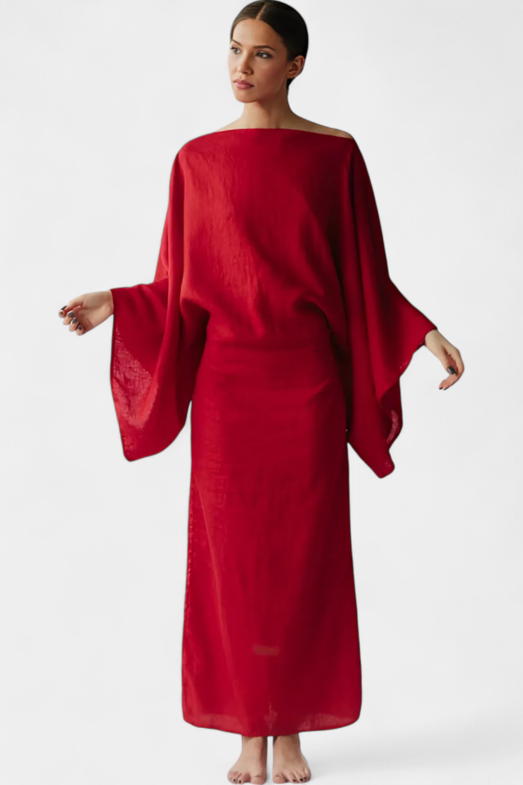 Amelisse – Kimono-Kleid in zeitloser Eleganz