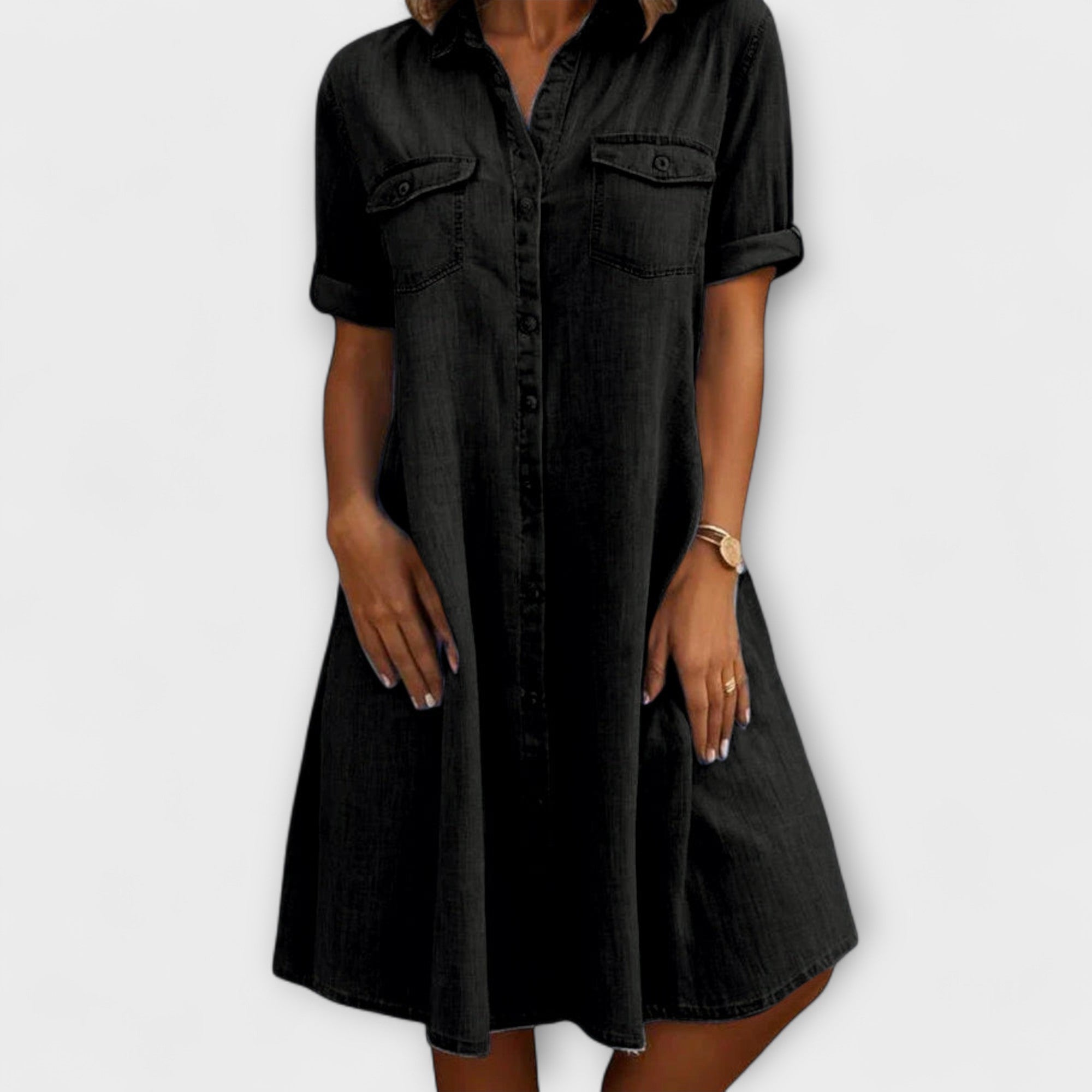 Liona – Jeanskleid mit Everyday-Eleganz