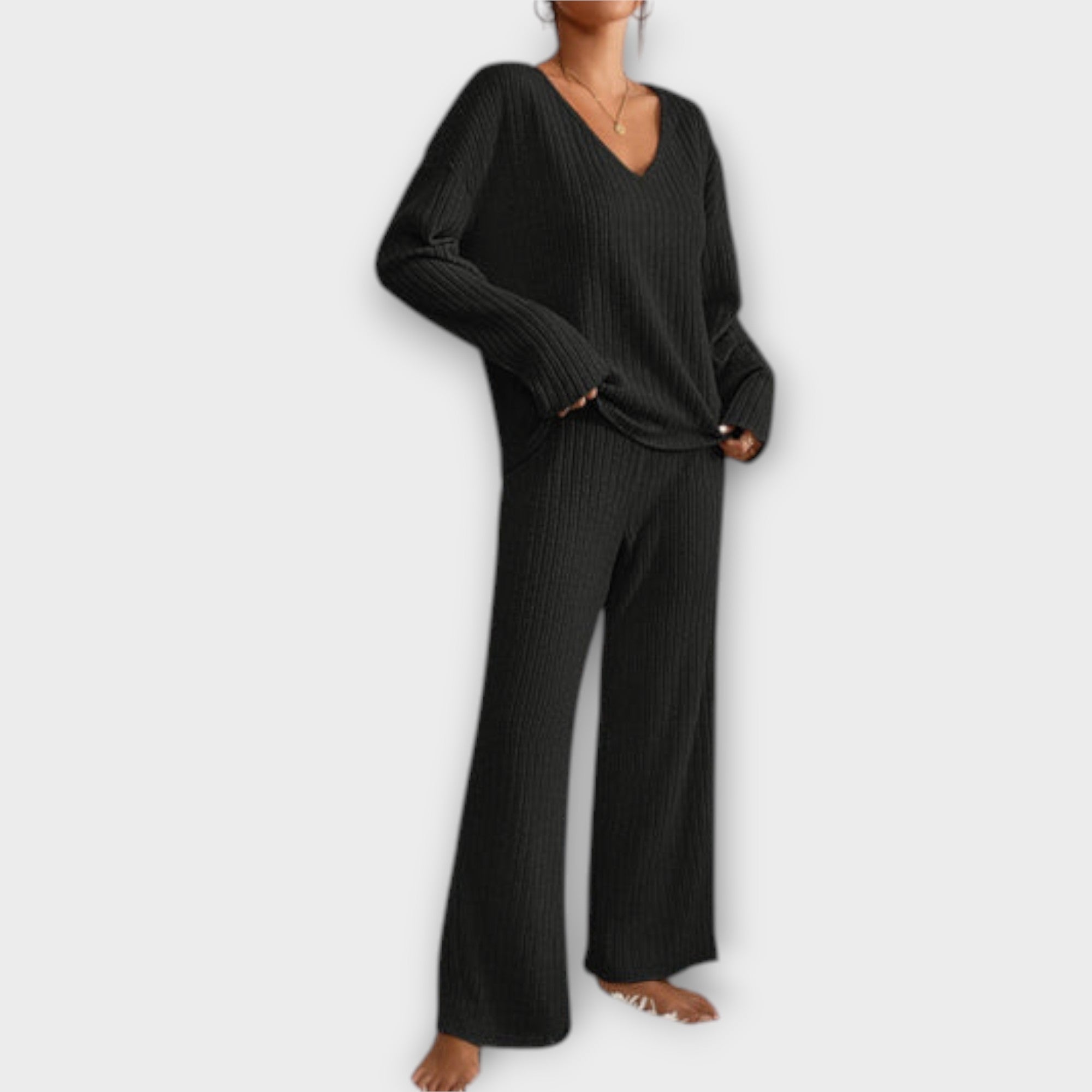Aveline – Lounge-Set mit sanftem Strickfluss