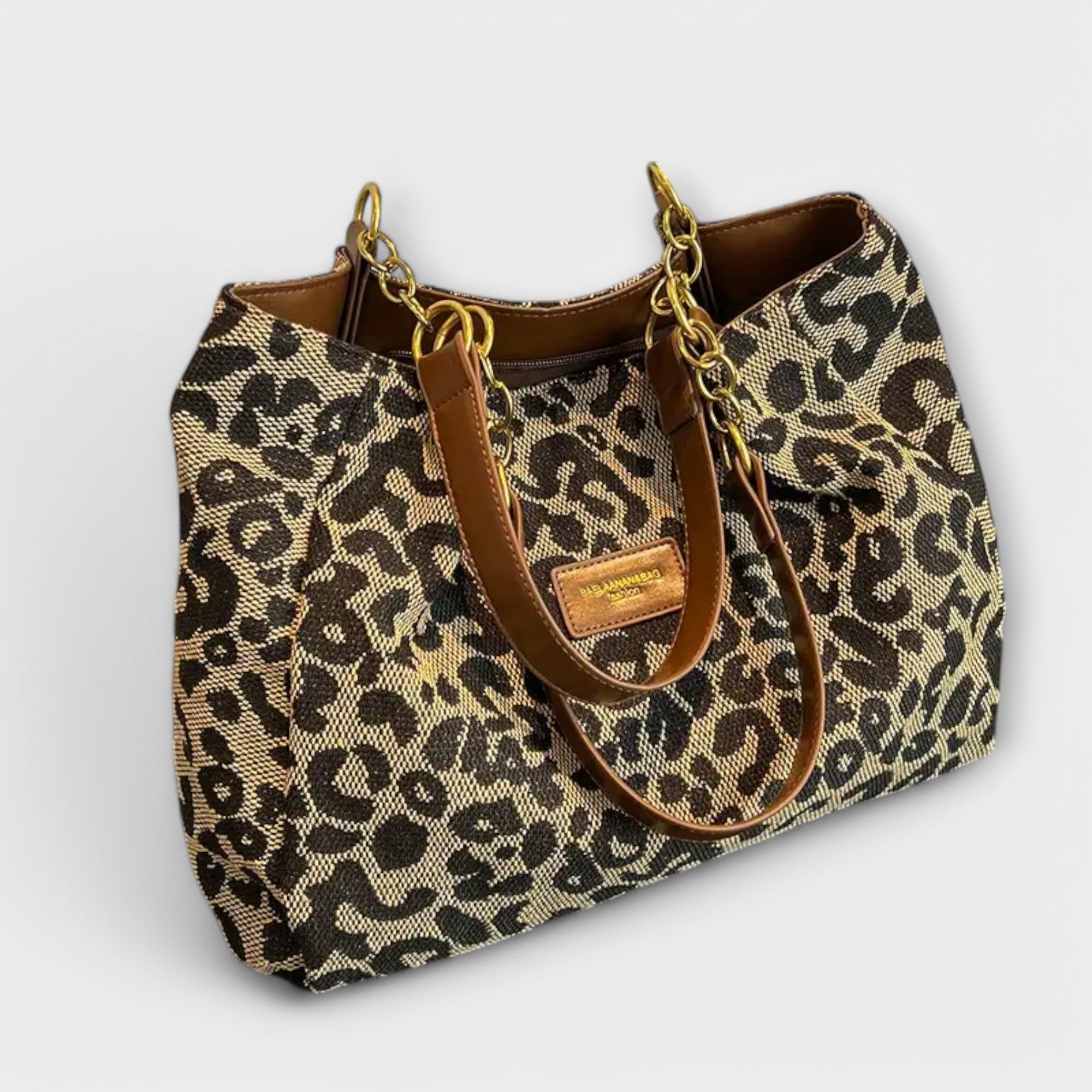 Emma Fioretti – Leopard Canvas Tote Emma Fioretti