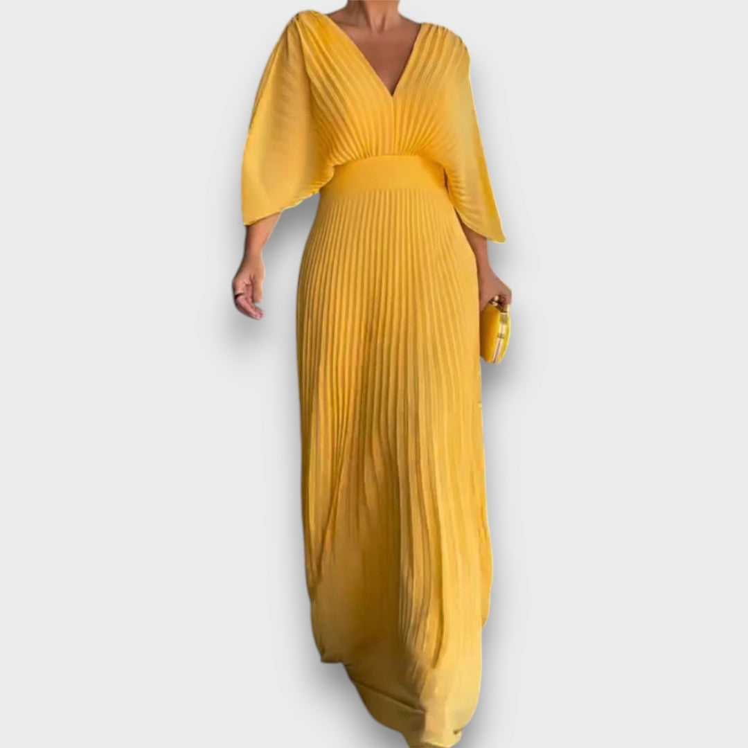 PUERTO - Floating Ribbed Maxi Dress Emma Fioretti
