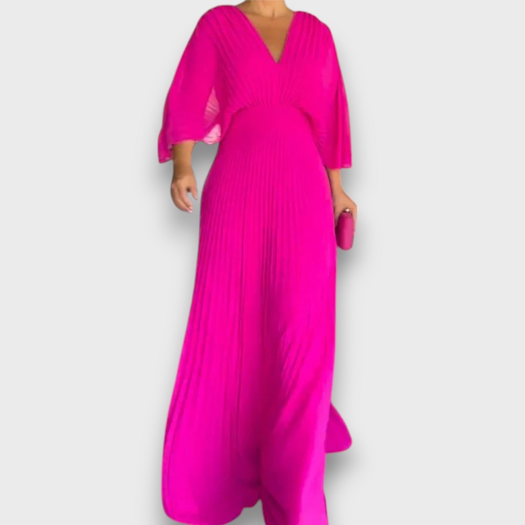 PUERTO - Floating Ribbed Maxi Dress Emma Fioretti