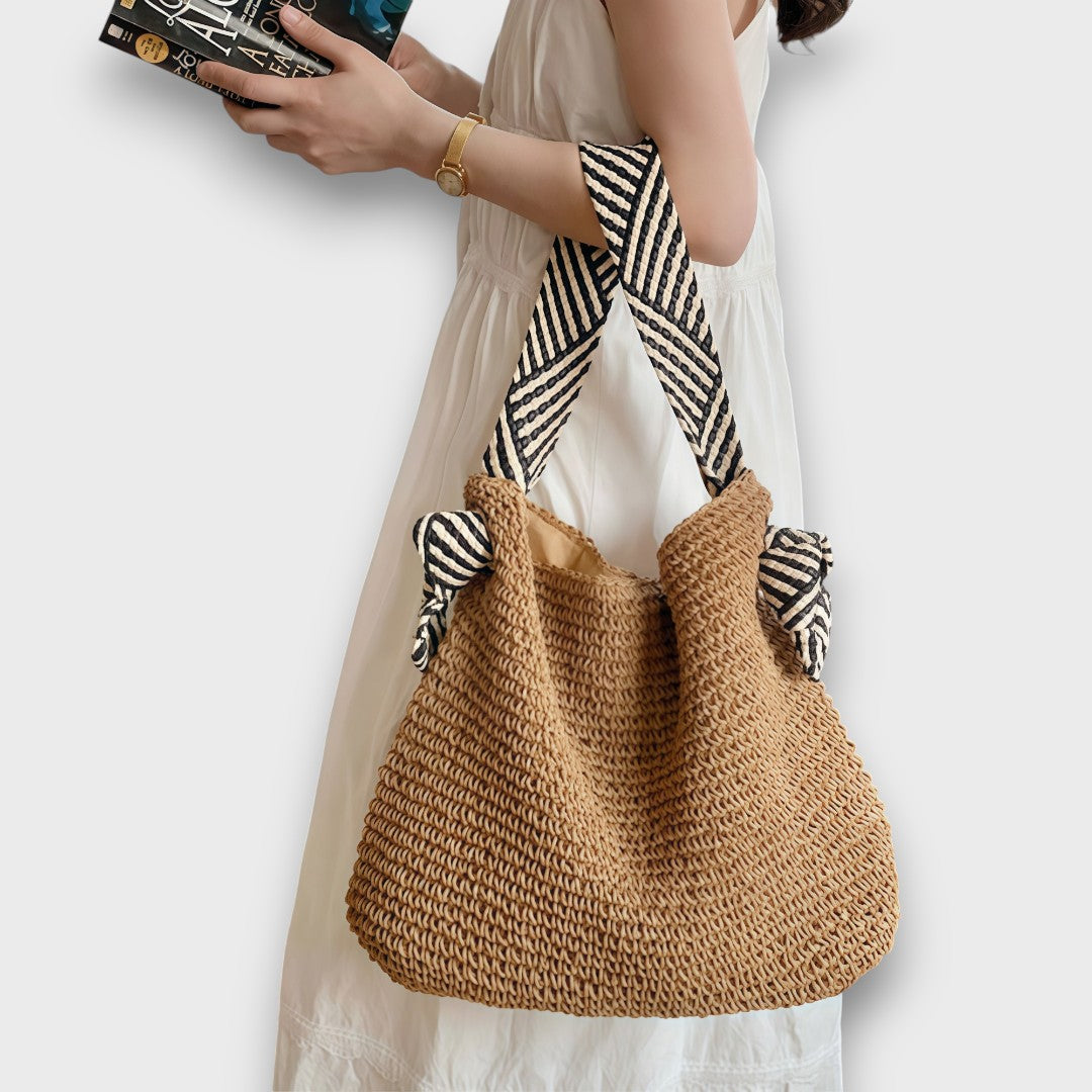 Noreli – Boho-Bag mit Struktur und Statement-Trägern