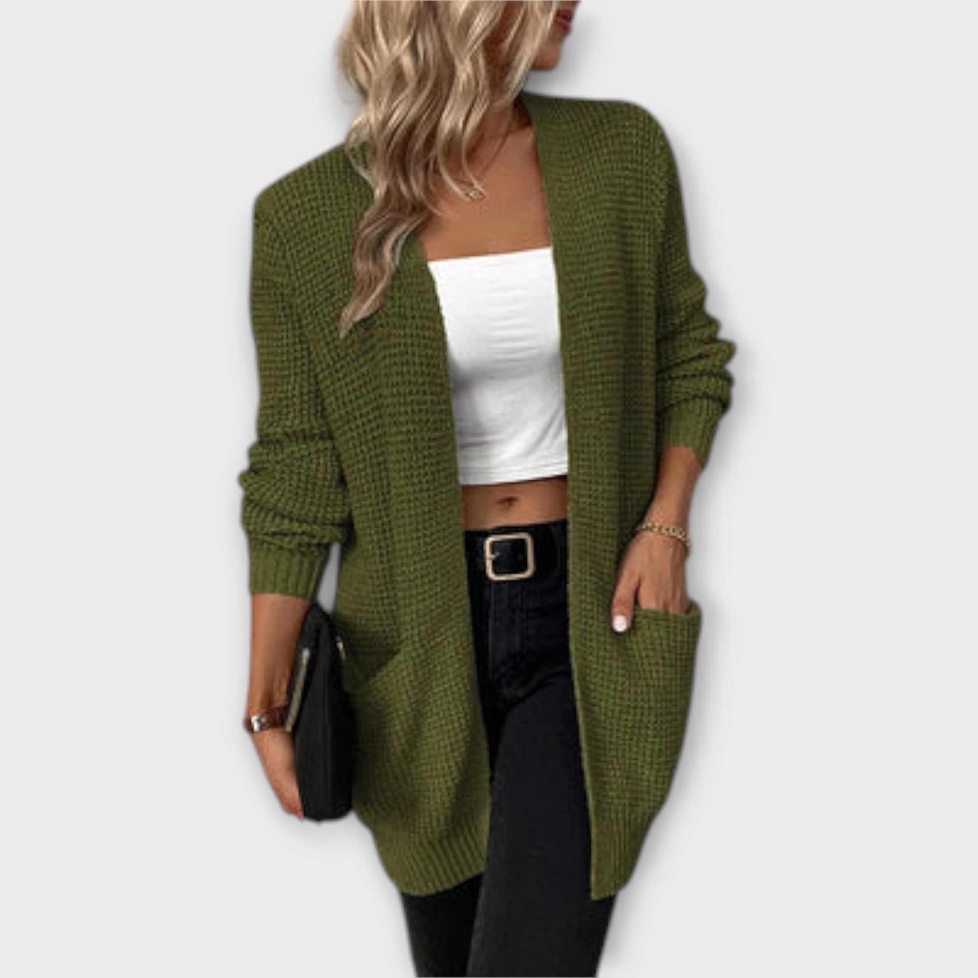 Lacy – Strick-Cardigan mit Taschen
