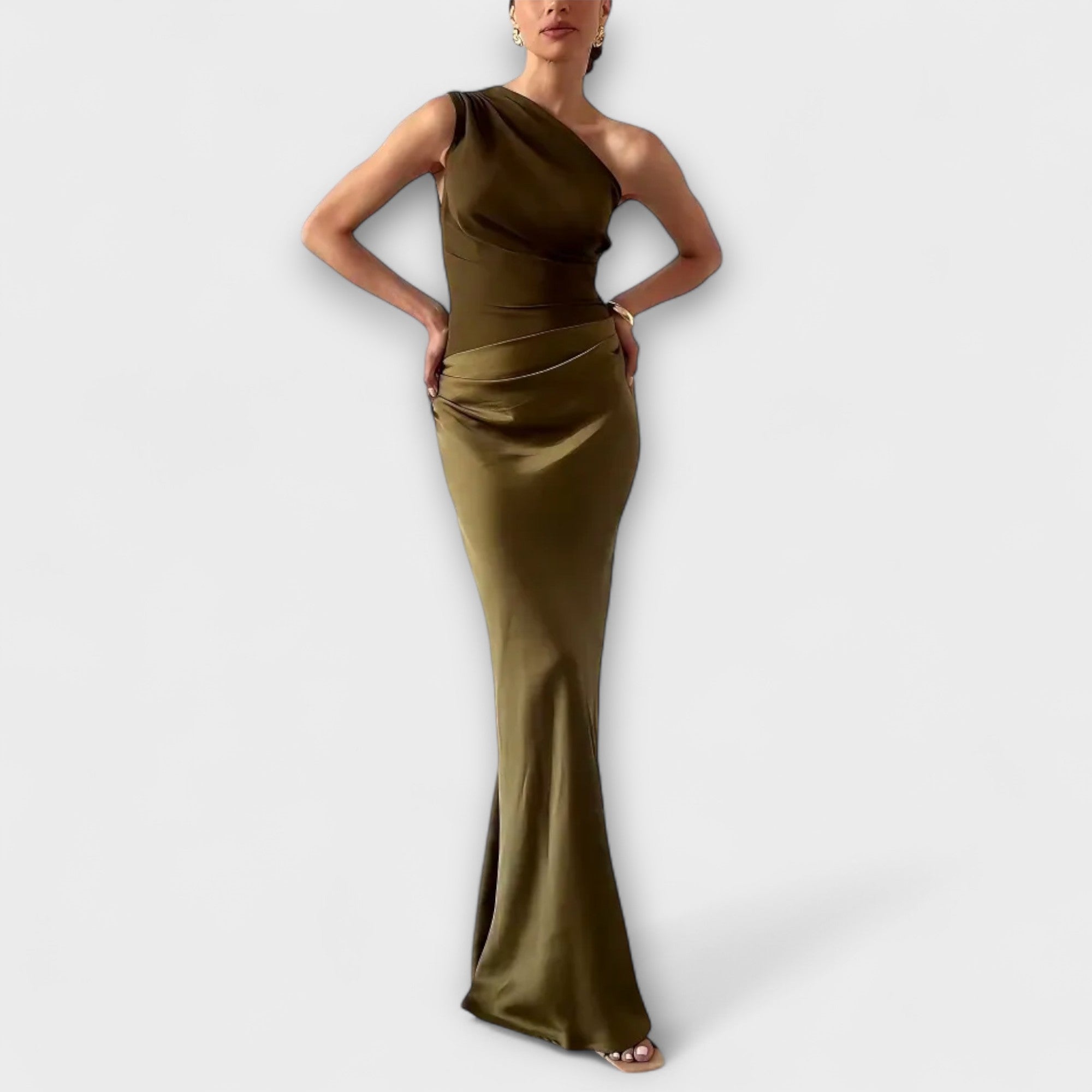 Serenelle – Elegantes One-Shoulder-Abendkleid