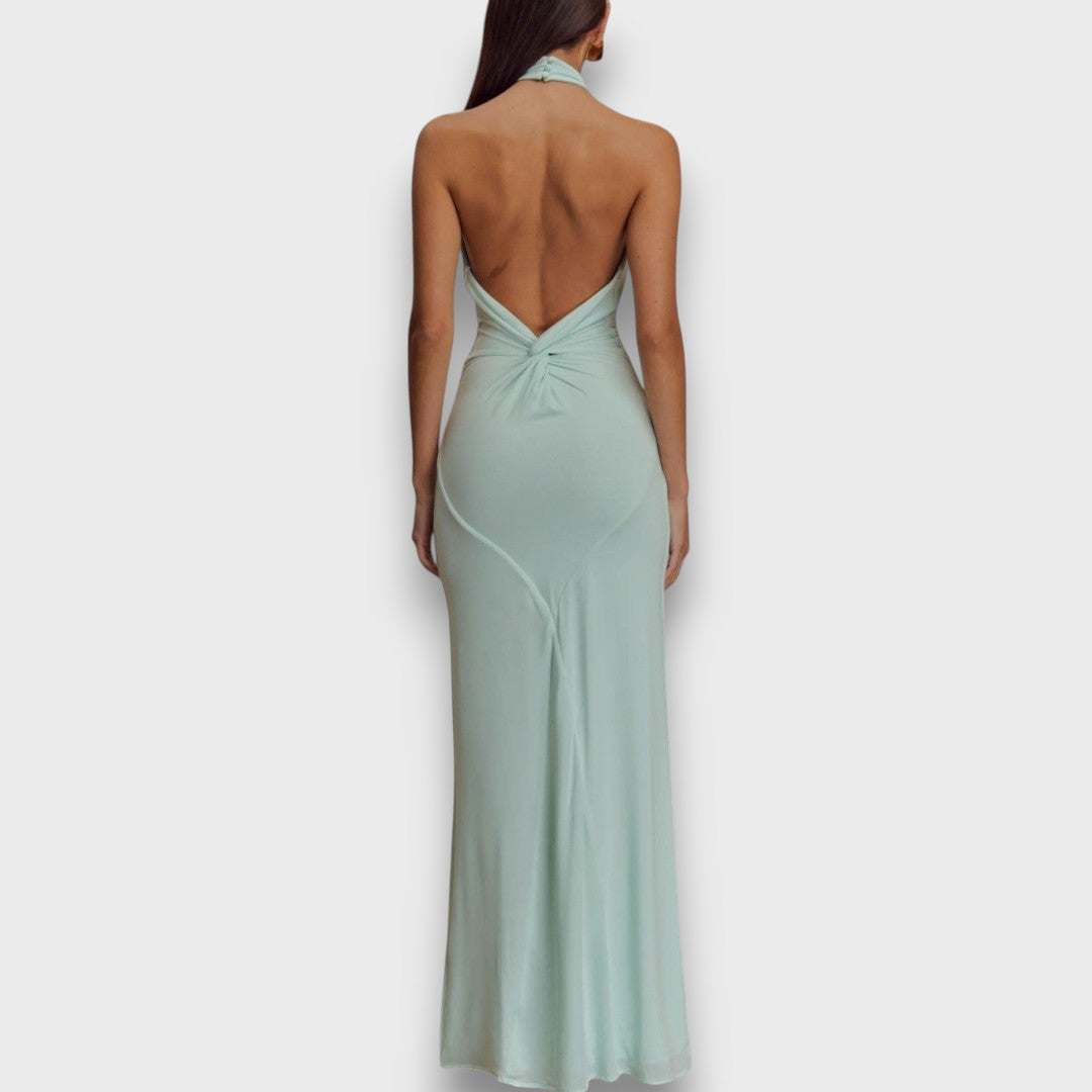 Lagunea – Halterneck Maxi kleid - Emma Fioretti