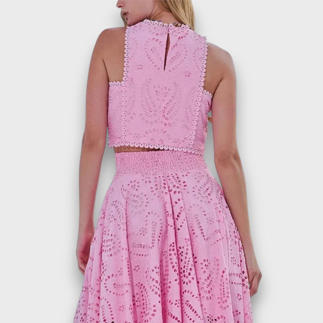 Lorina – Zweiteiler mit Cut-Out-Romantik Emma Fioretti