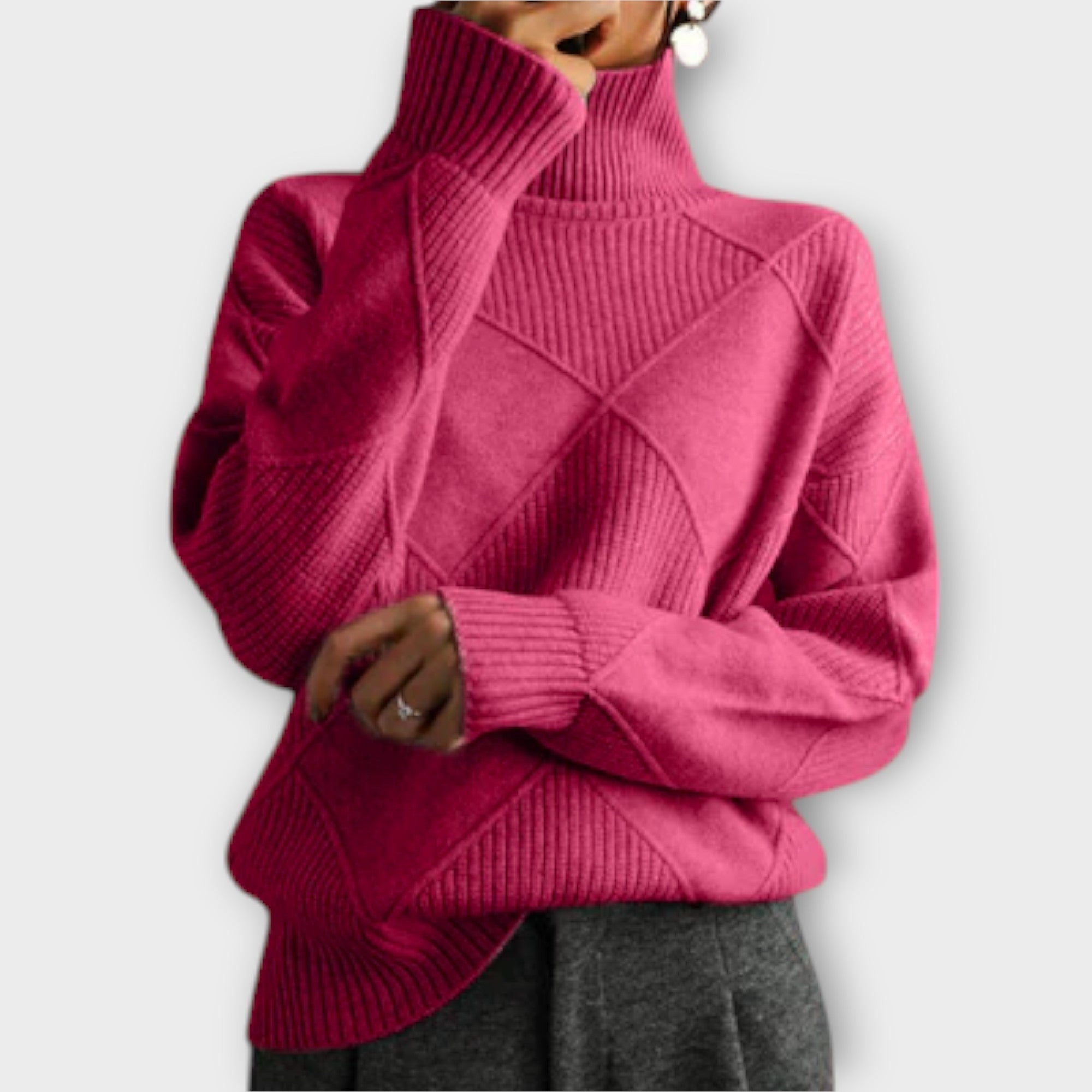 Meliora – Gemütlicher Rollkragenpullover