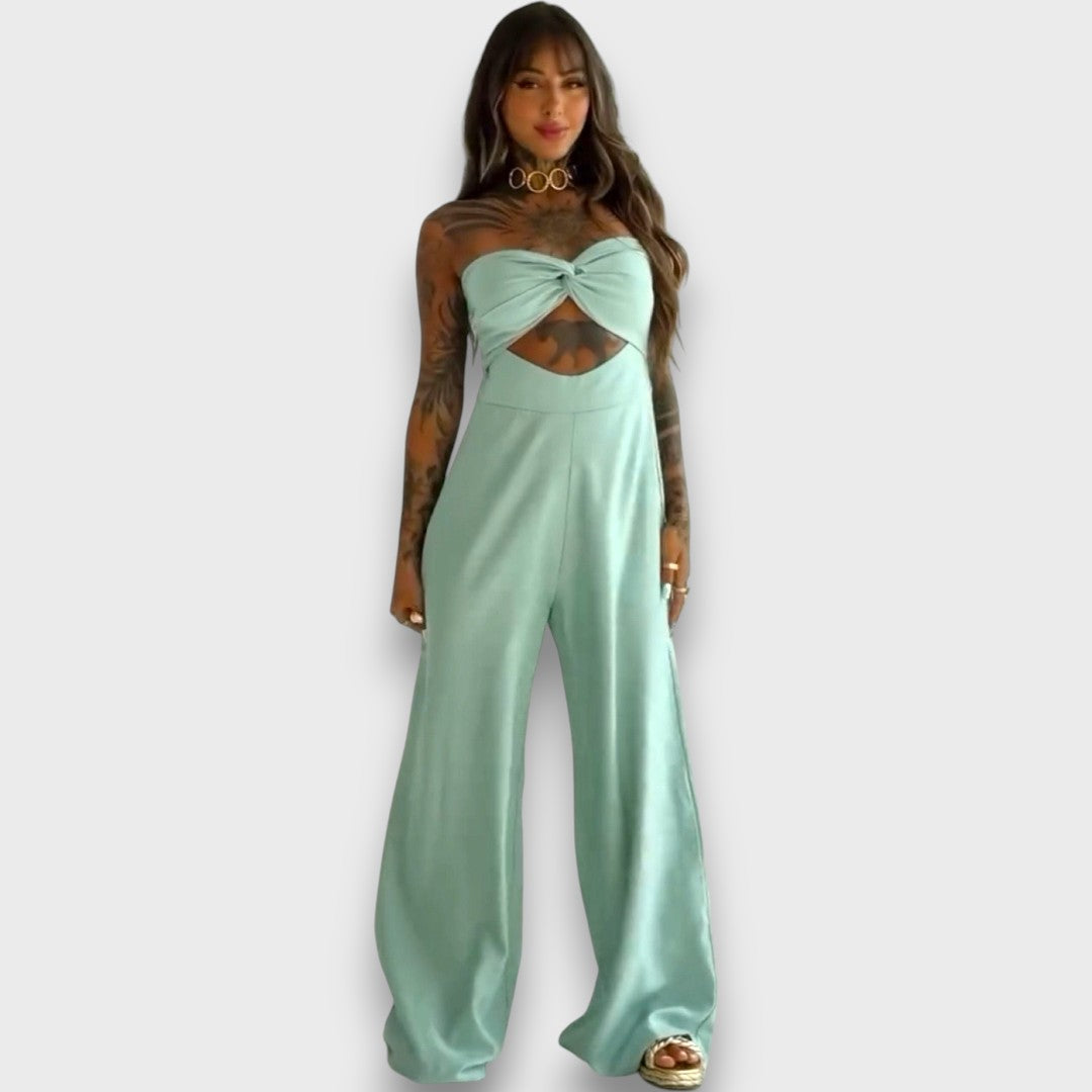 Salome – Jumpsuit mit Cut-out und Rückendetail - Emma Fioretti