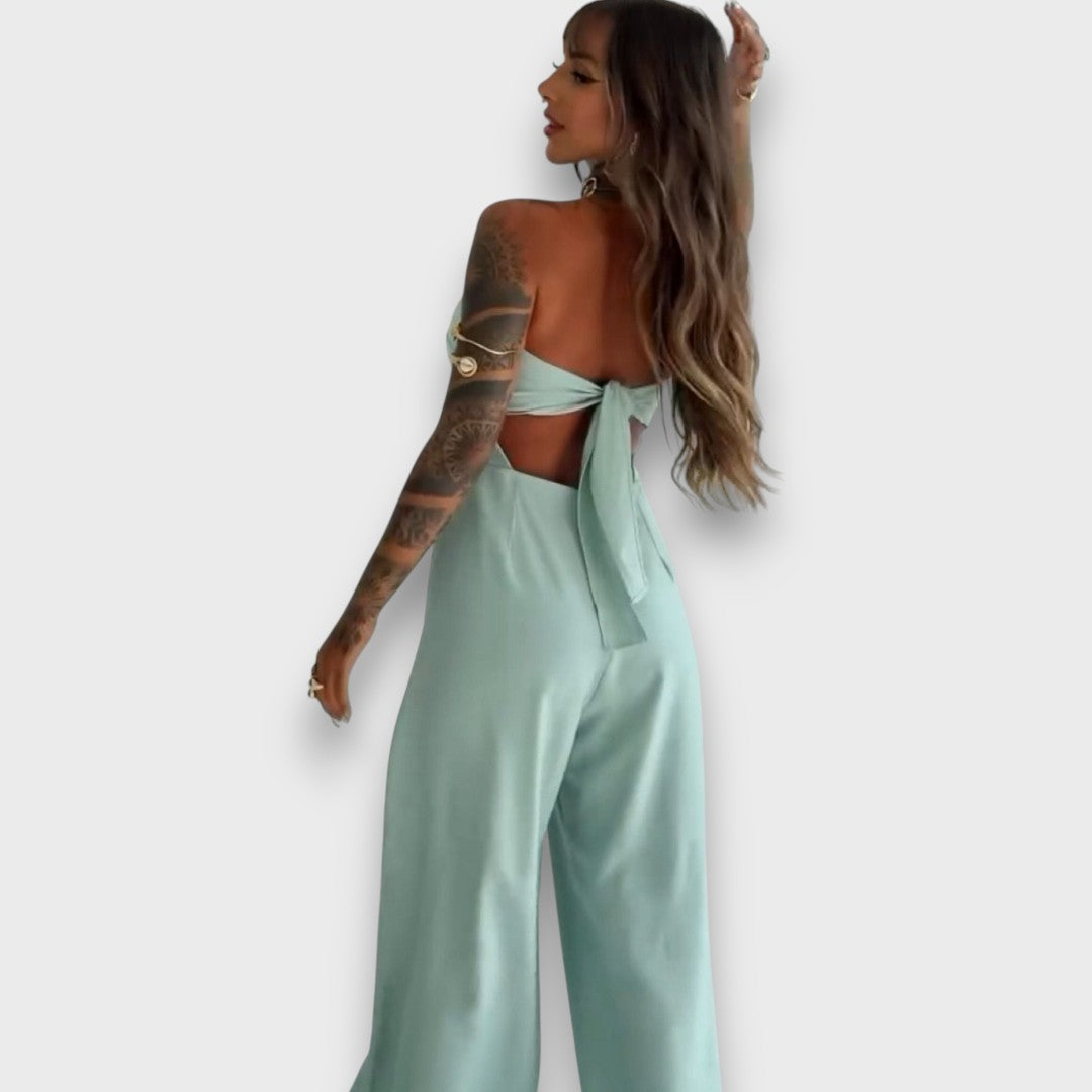 Salome – Jumpsuit mit Cut-out und Rückendetail - Emma Fioretti