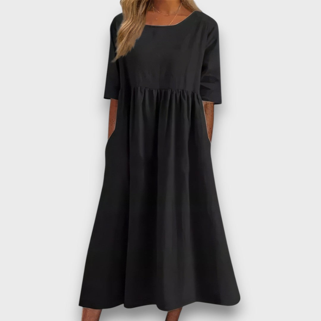 Lioren – Midikleid in klarer Silhouette