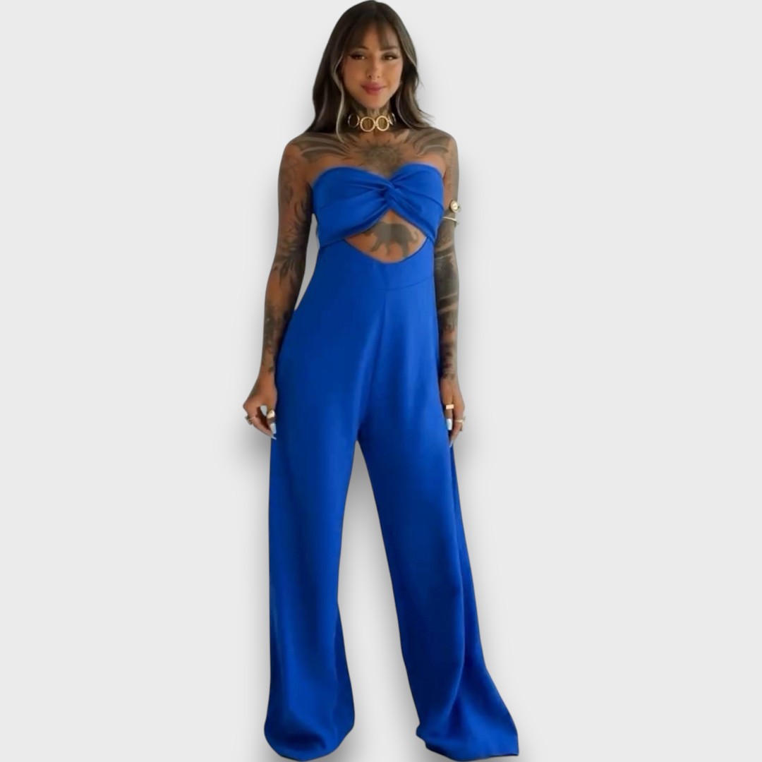 Salome – Jumpsuit mit Cut-out und Rückendetail - Emma Fioretti