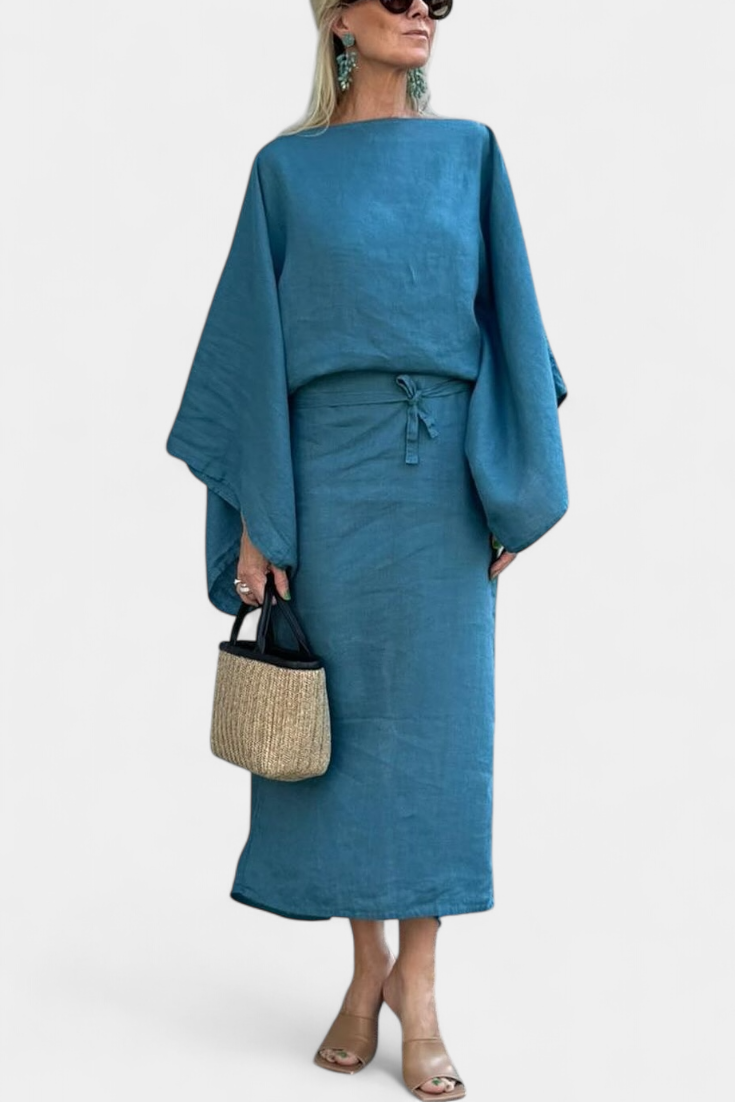 Amelisse – Kimono-Kleid in zeitloser Eleganz
