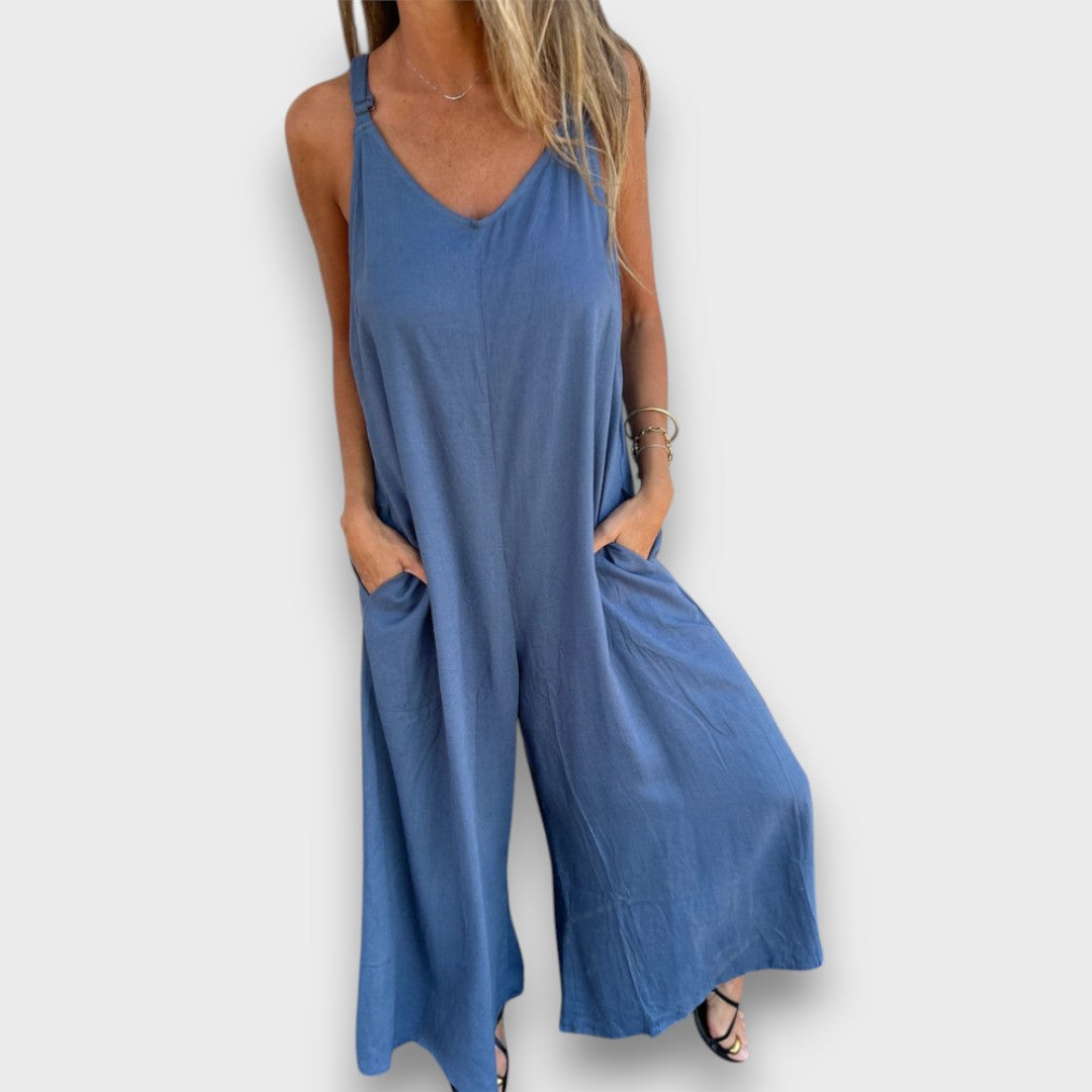 Liorah – Luftiger Jumpsuit mit weitem Bein