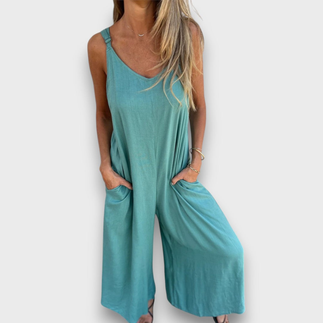 Liorah – Luftiger Jumpsuit mit weitem Bein