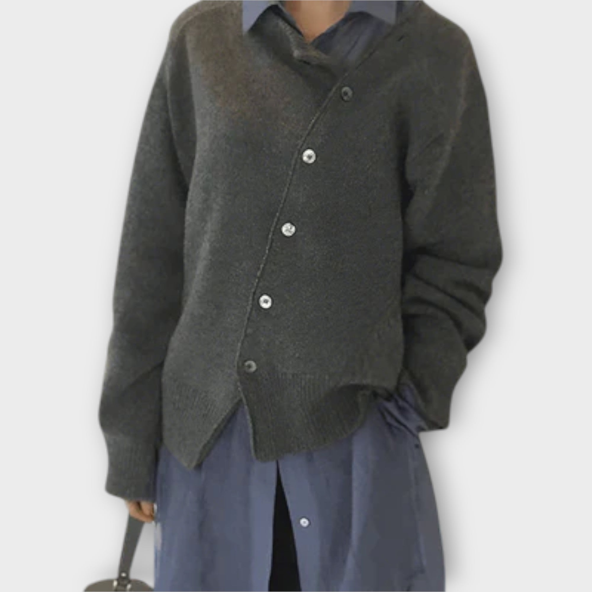 Catienne – Lässiger Cardigan mit Knöpfen