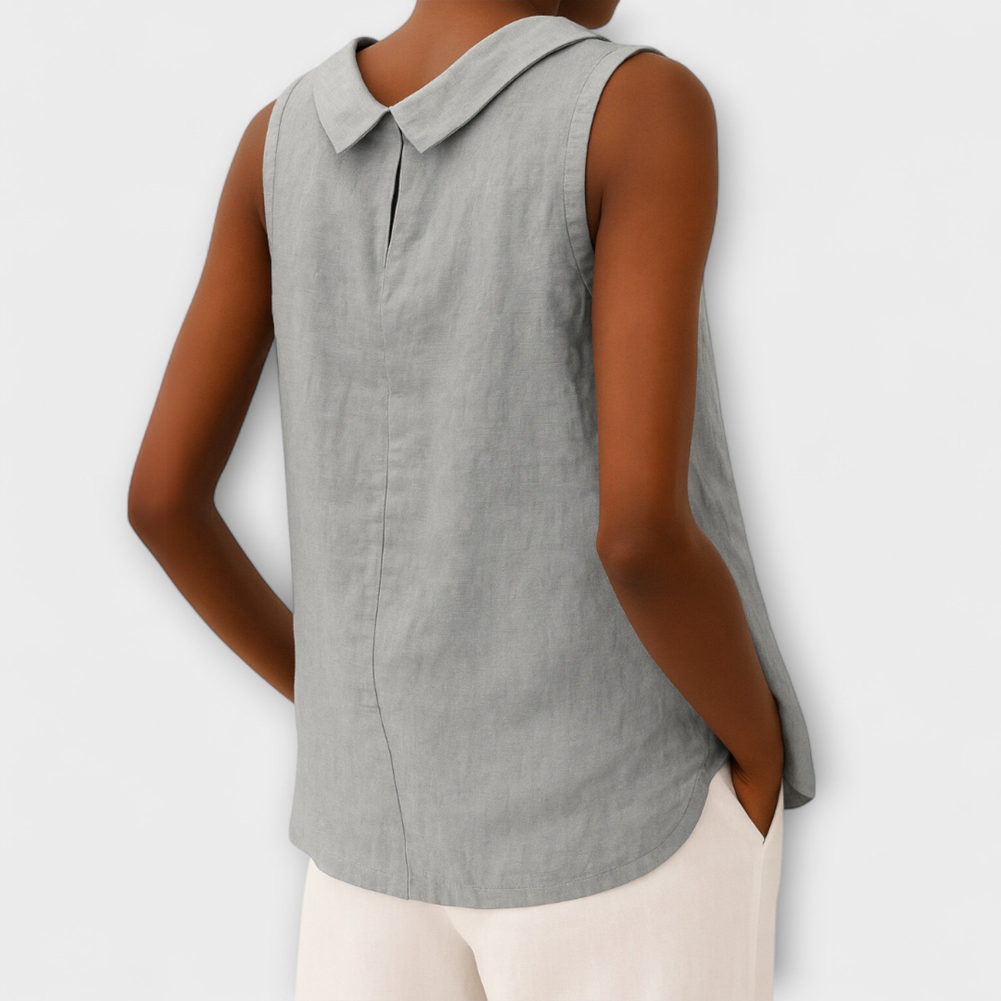 Isalie – Elegantes ärmelloses Top Emma Fioretti