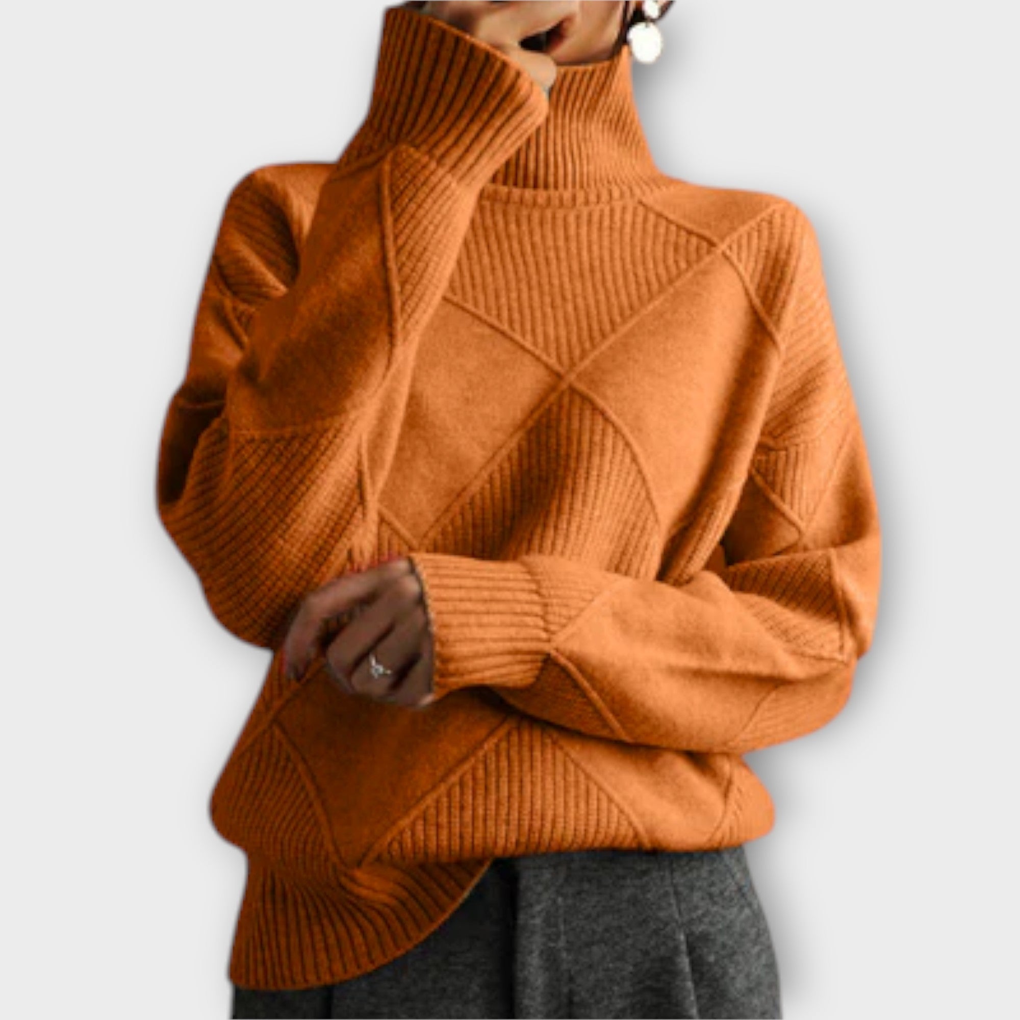 Meliora – Gemütlicher Rollkragenpullover