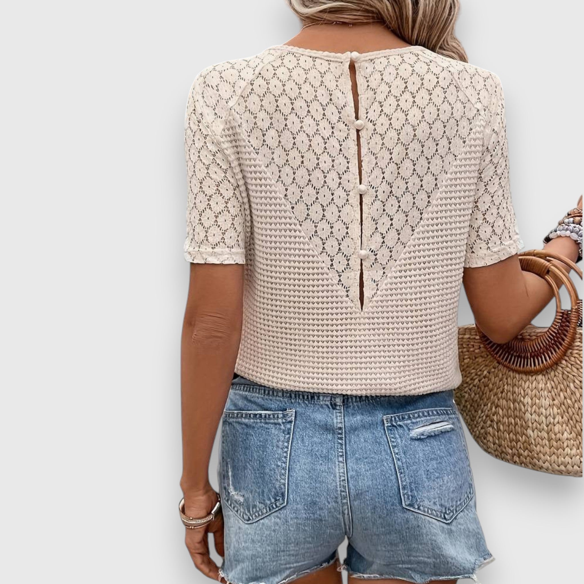 Alenne – Bluse mit Spitze