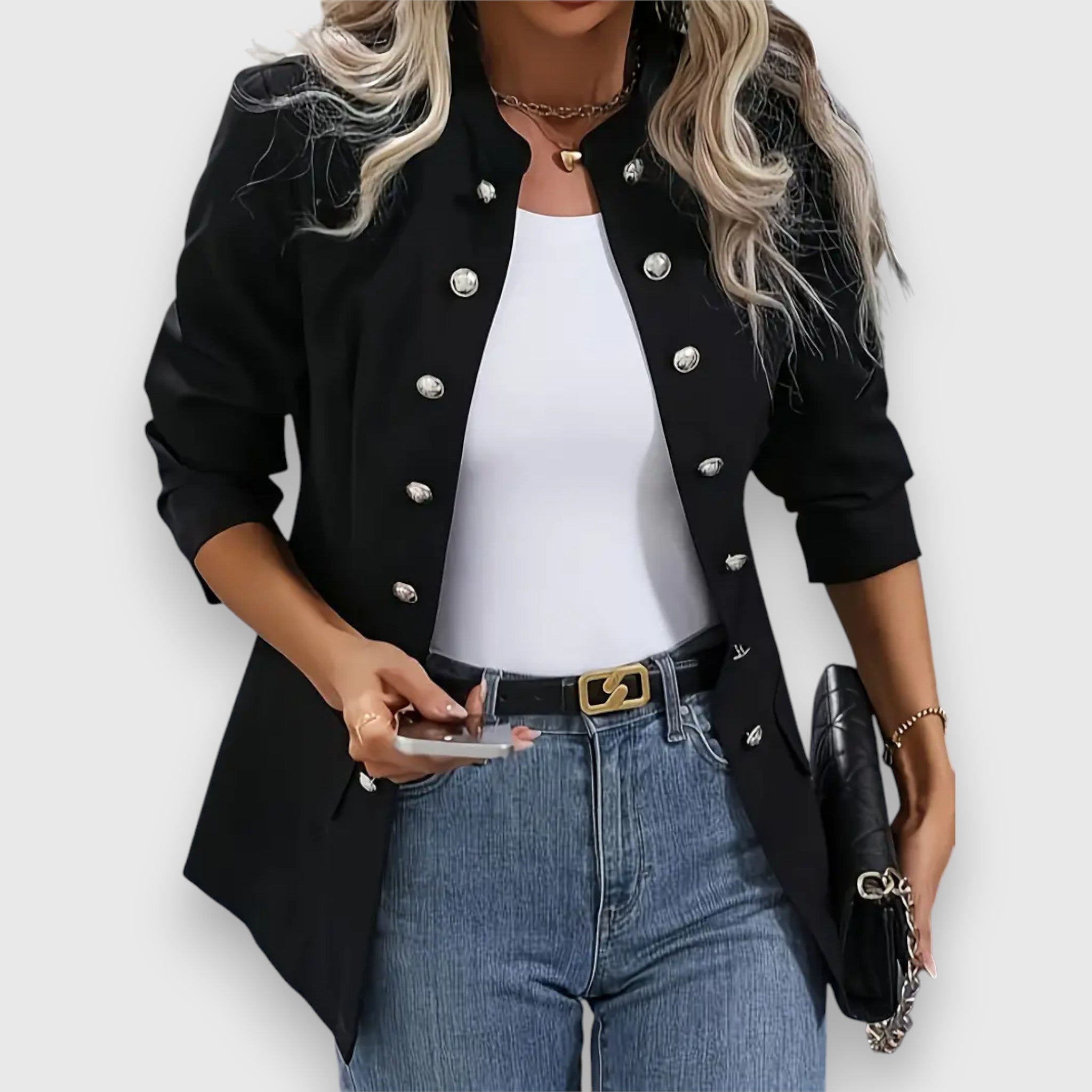 Piala – Blazer mit klassischer Knopfleiste