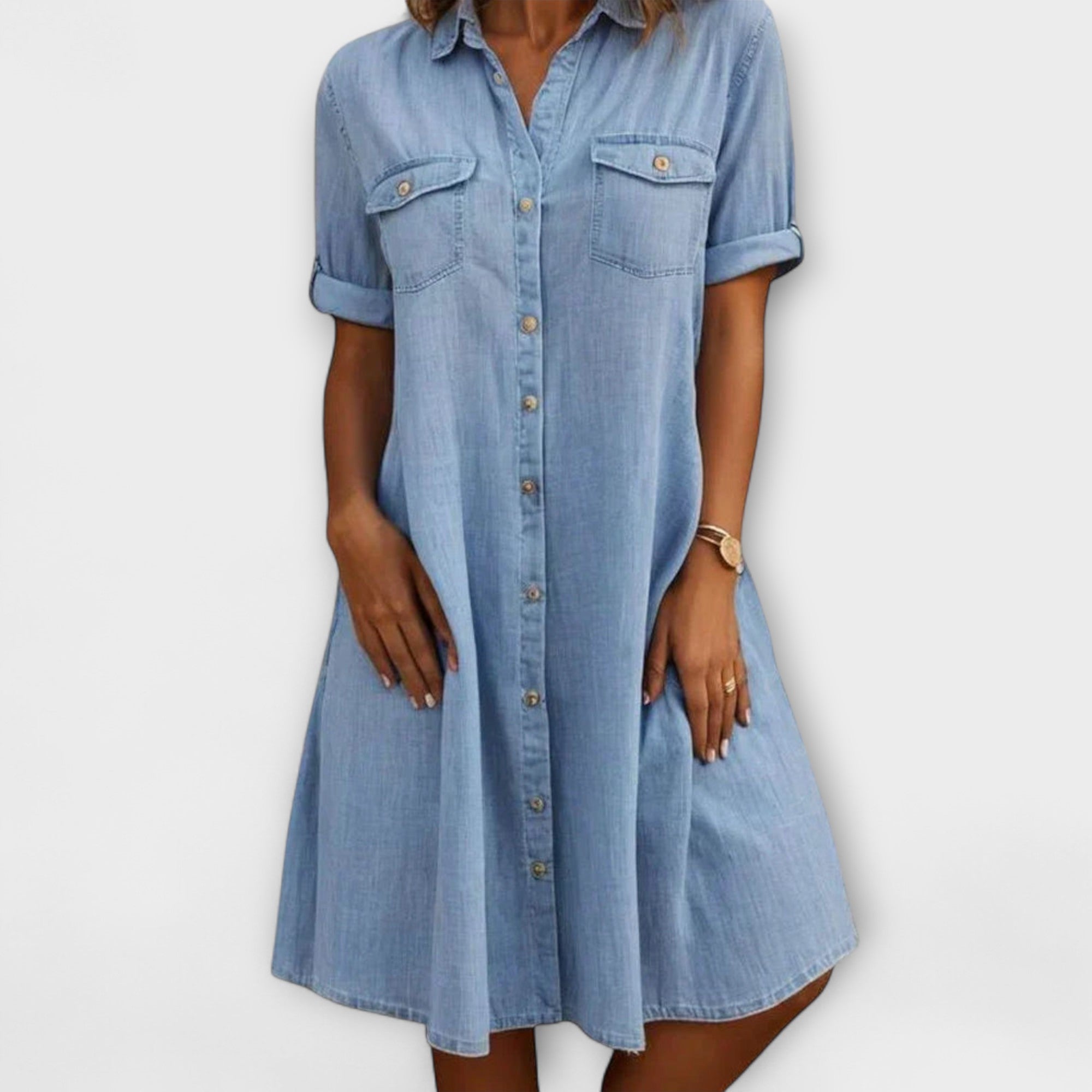 Liona – Jeanskleid mit Everyday-Eleganz