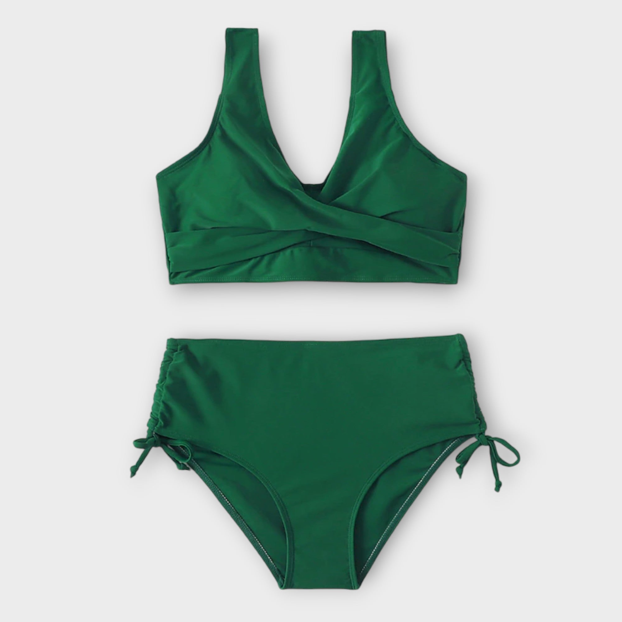 Salvina – Bikini mit Wickel-Top und High-Waist
