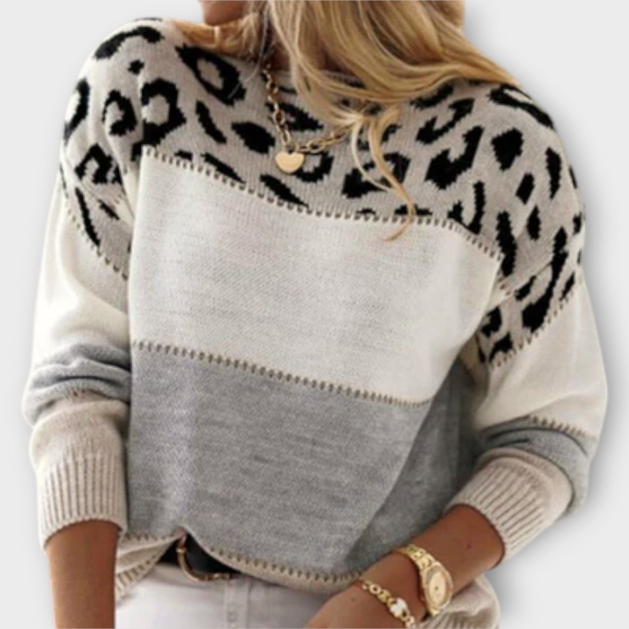 Liorin – Pullover mit Leo-Muster
