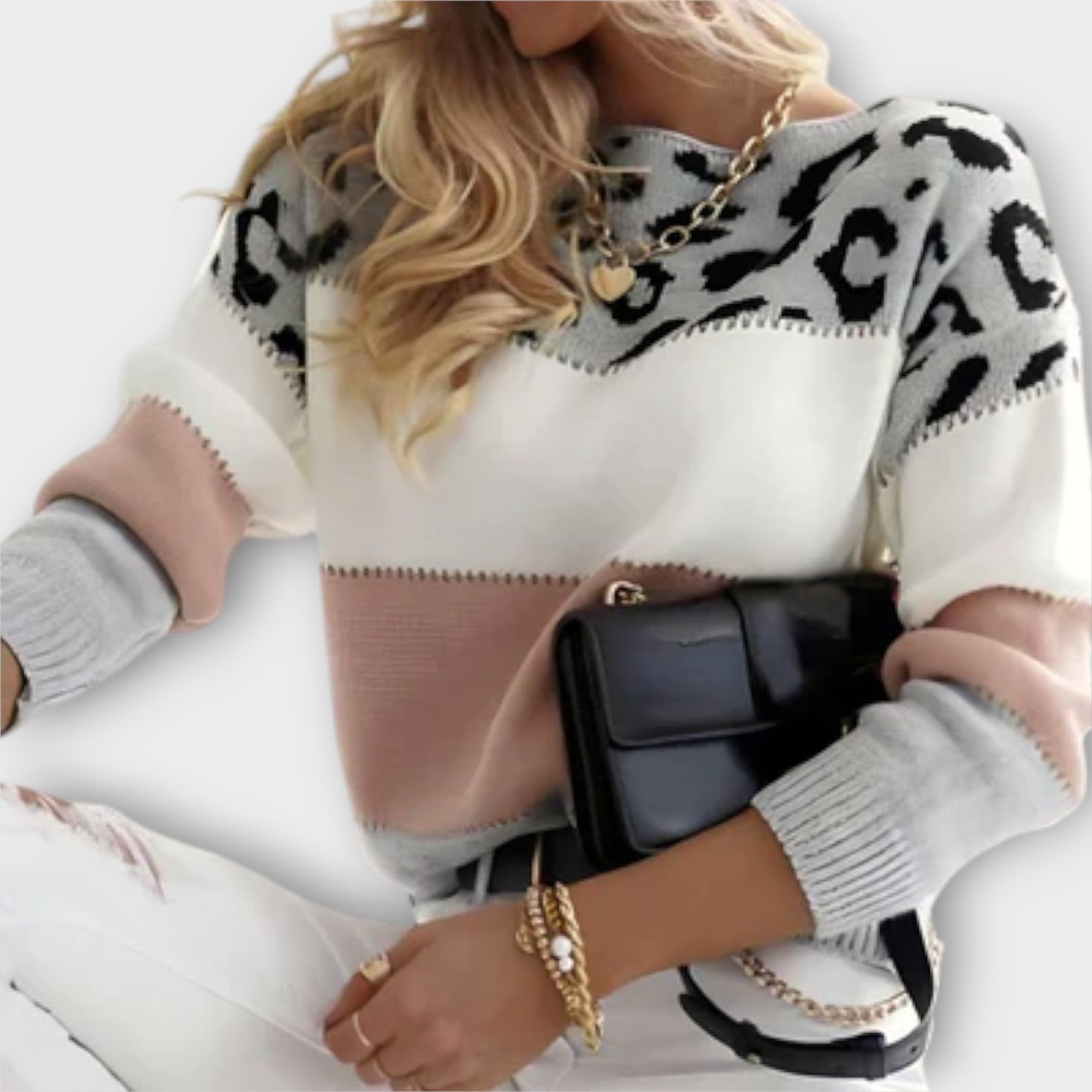 Liorin – Pullover mit Leo-Muster